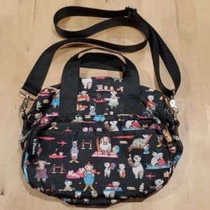 New Le Panda bag with long strap &matching pouch